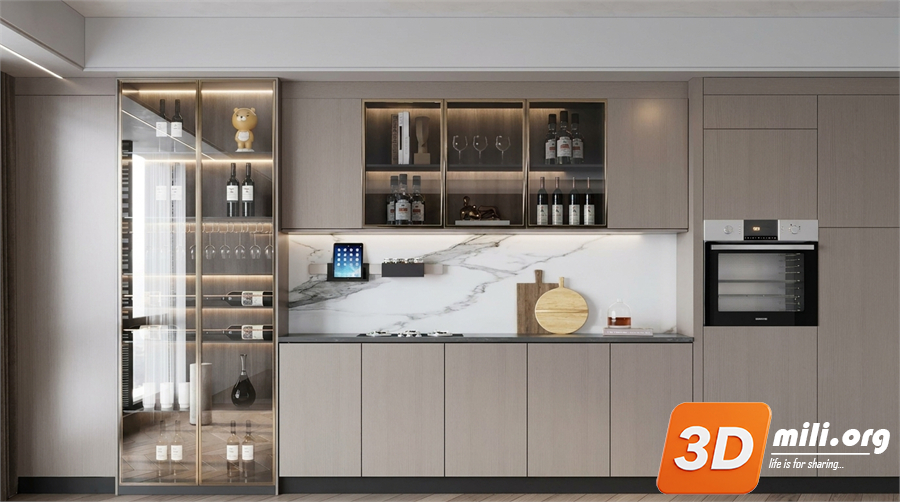 Wine cabinet Skp Files